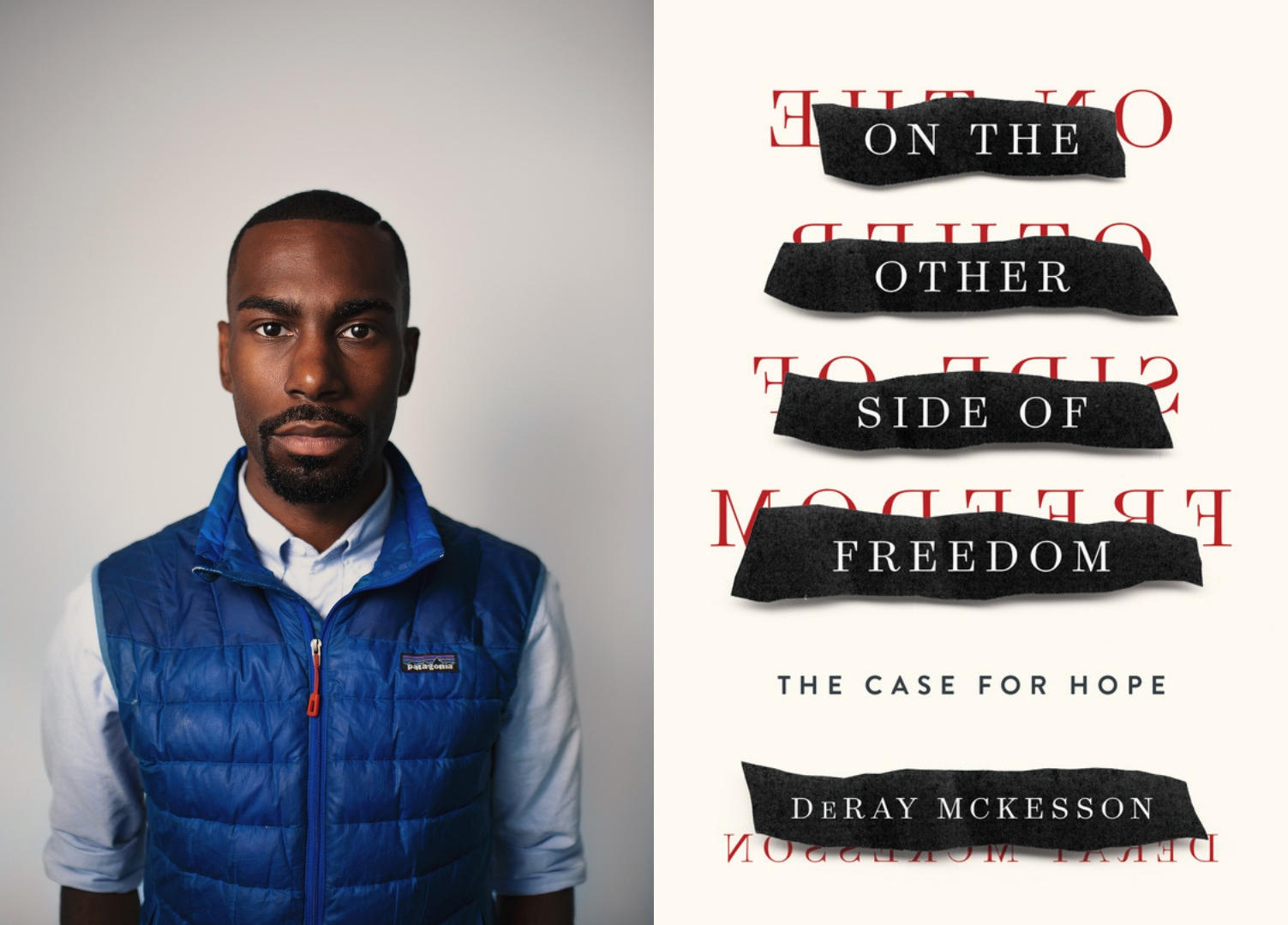 DeRay Mckesson with Marcos ACe of Fades 212 Press Release