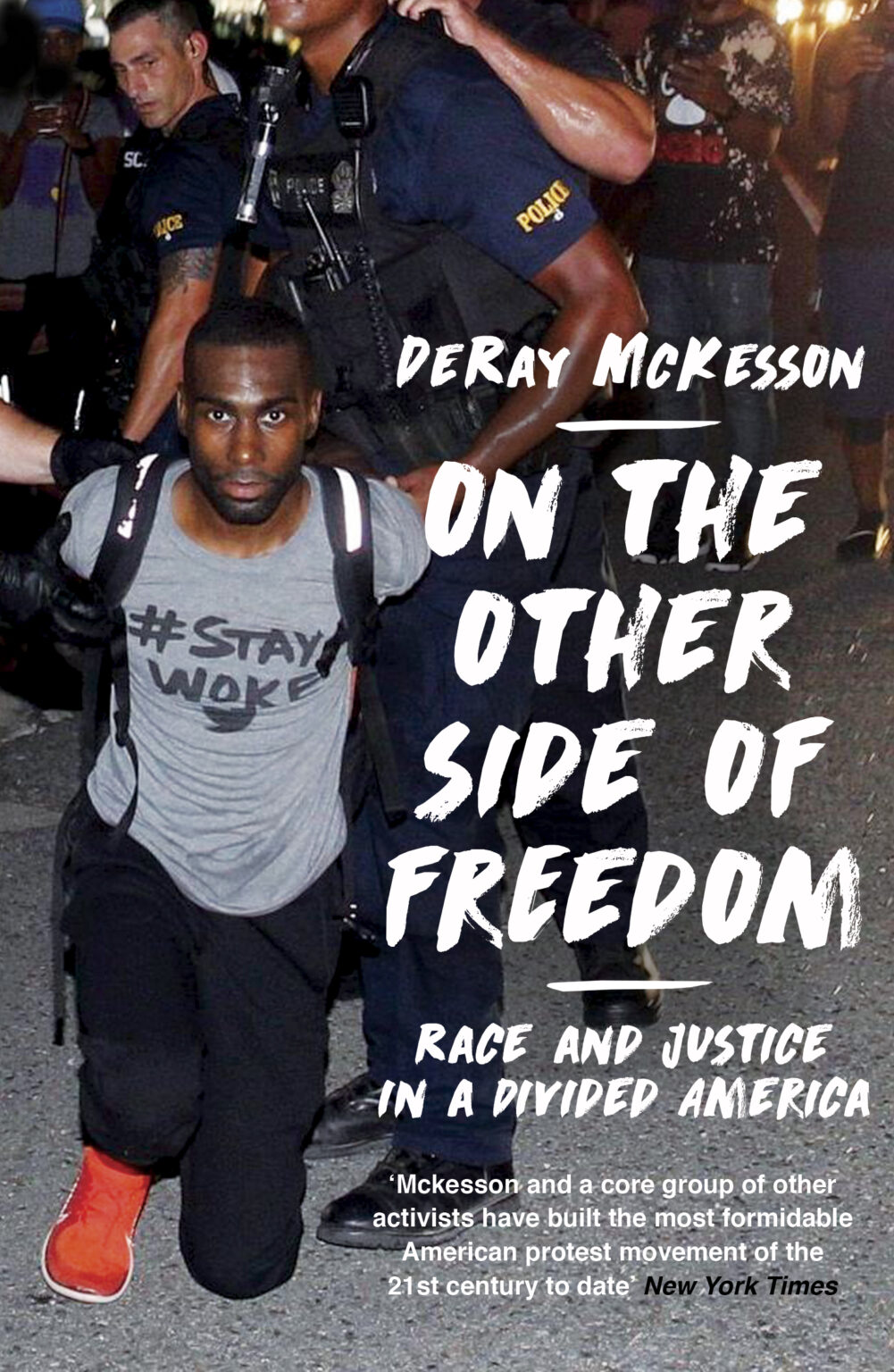 DeRay Mckesson with Marcos ACe of Fades 212 Press