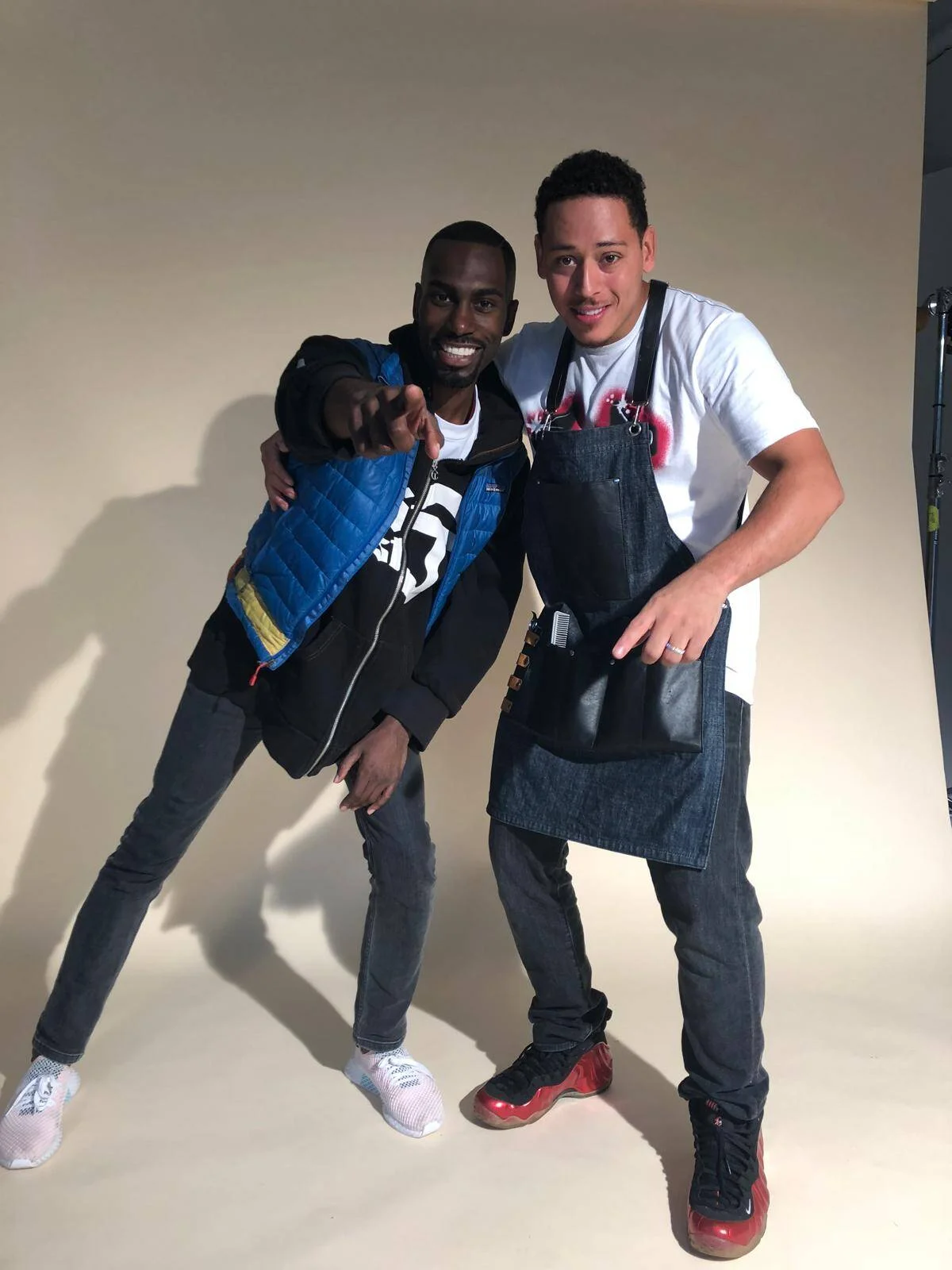 DeRay Mckesson with Marcos ACe of Fades 212