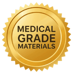 Trust Badge: Medical Grade Hair System and Materials
