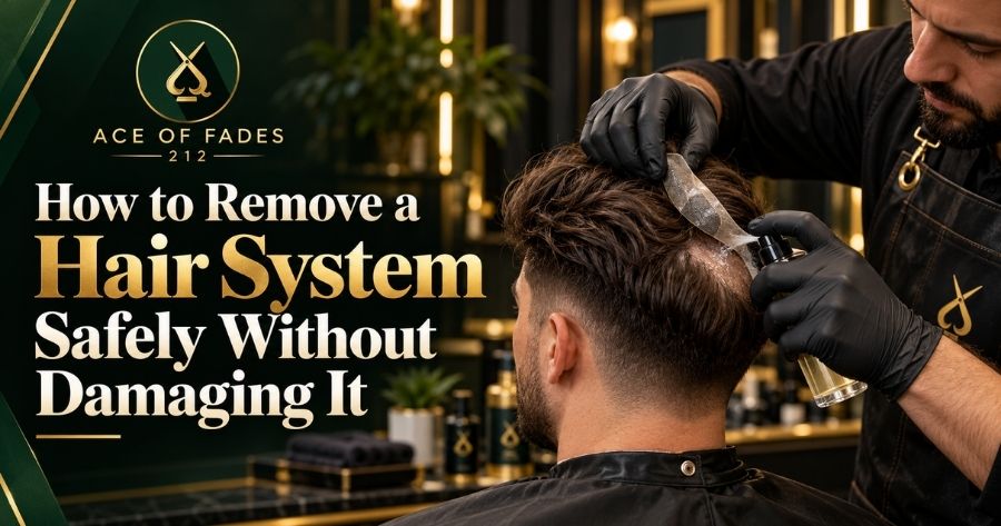 How to Remove a Hair System Safely Without Damaging It